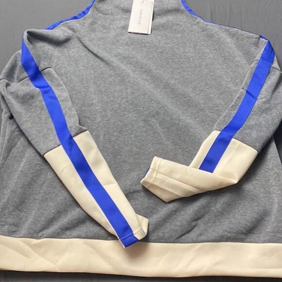 High Neck Oversized Sweatshirt, NWT, Small - Picture 3 of 5